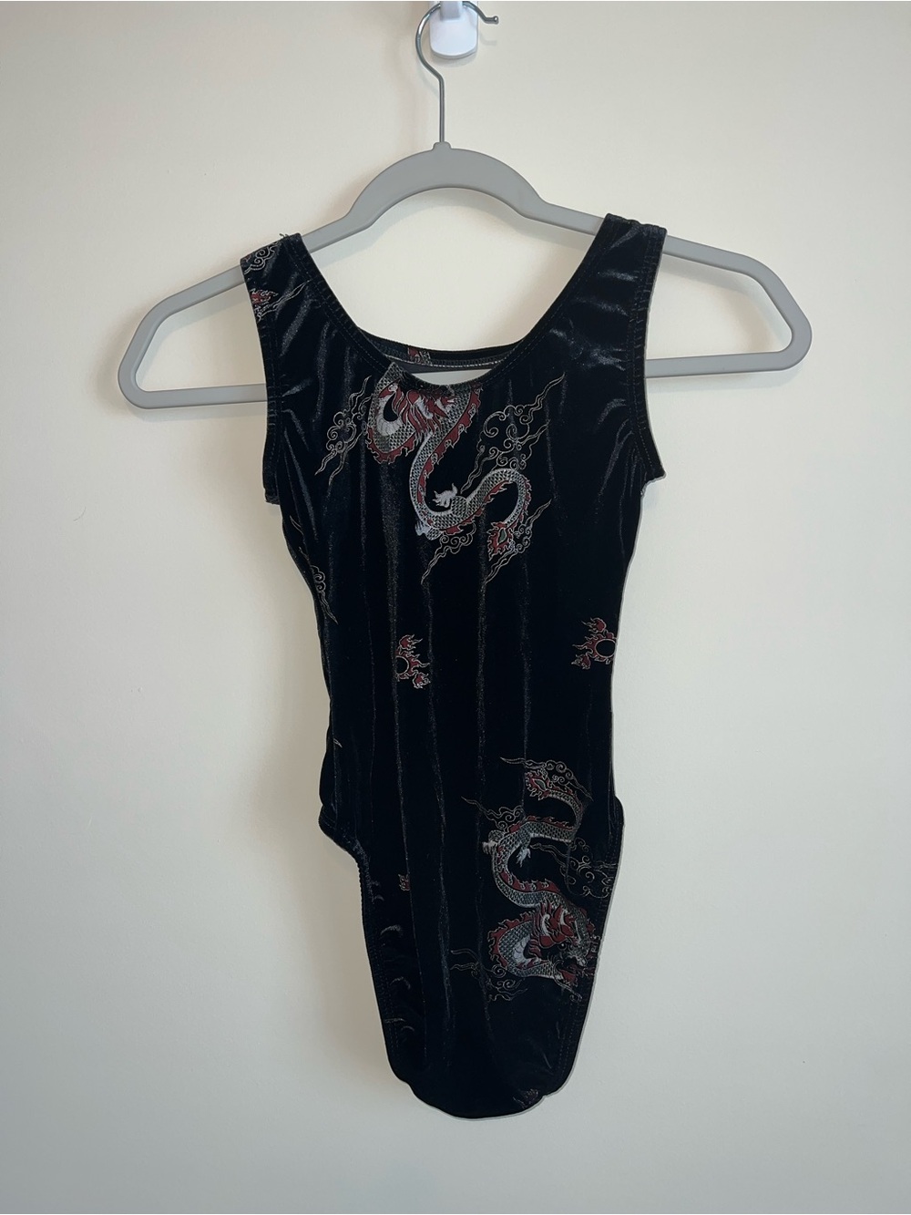 Y2k Dragon Bodywear By Donna Levy Size Xs Adult Leotard Gymnastics